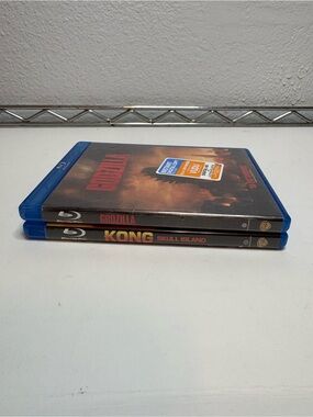 Godzilla & Kong: Skull Island Blu-ray Duo - Black/Blue Cases